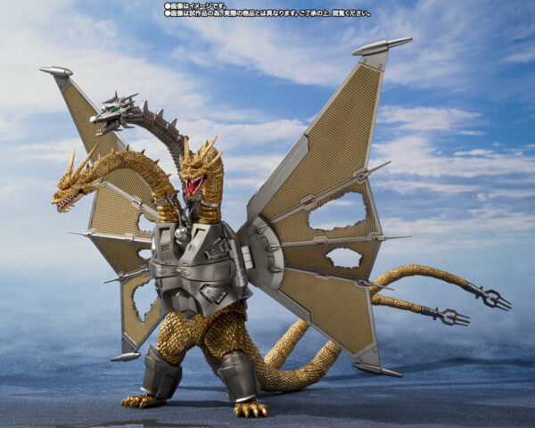 S.H.MonsterArts - Mecha-King Ghidorah Shinjuku Decisive Battle Special Set 機械王者基多拉 新宿決戰特別套組 [魂商店]：圖片 6