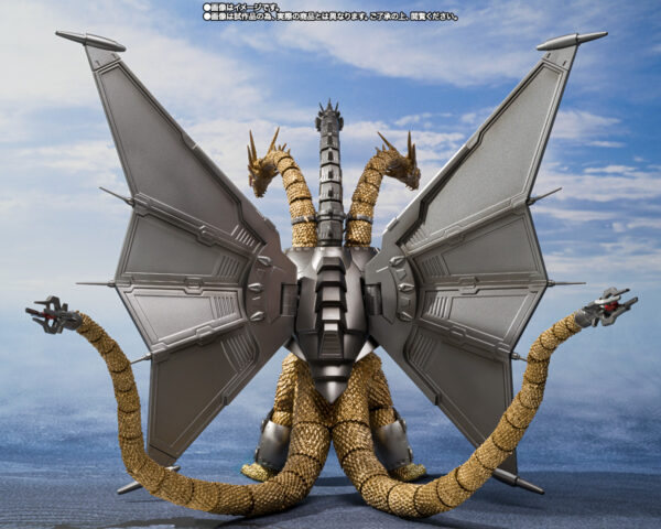 S.H.MonsterArts - Mecha-King Ghidorah Shinjuku Decisive Battle Special Set 機械王者基多拉 新宿決戰特別套組 [魂商店]：圖片 4