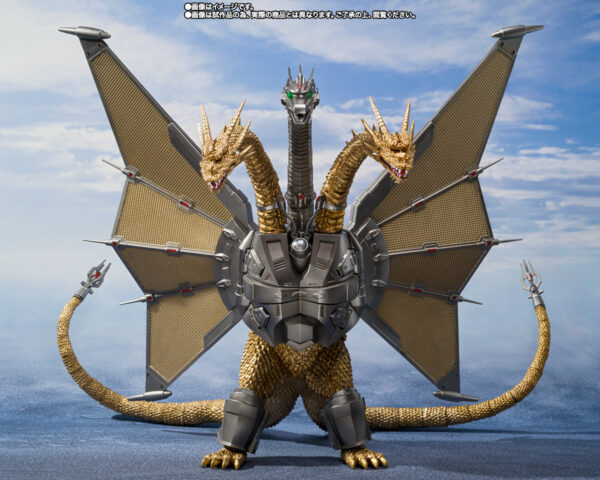 S.H.MonsterArts - Mecha-King Ghidorah Shinjuku Decisive Battle Special Set 機械王者基多拉 新宿決戰特別套組 [魂商店]：圖片 3