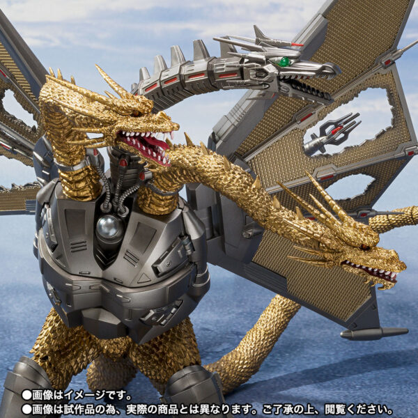 S.H.MonsterArts - Mecha-King Ghidorah Shinjuku Decisive Battle Special Set 機械王者基多拉 新宿決戰特別套組 [魂商店]：圖片 2