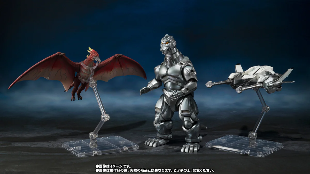 S.H.MonsterArts - MechaGodzilla [1993] & Garuda & Fire Rodan [Makuhari Decisive Battle Ver.] 機械哥吉拉(1993)＆翔鷹號＆火焰拉頓 幕張決戰Ver.：圖片 11