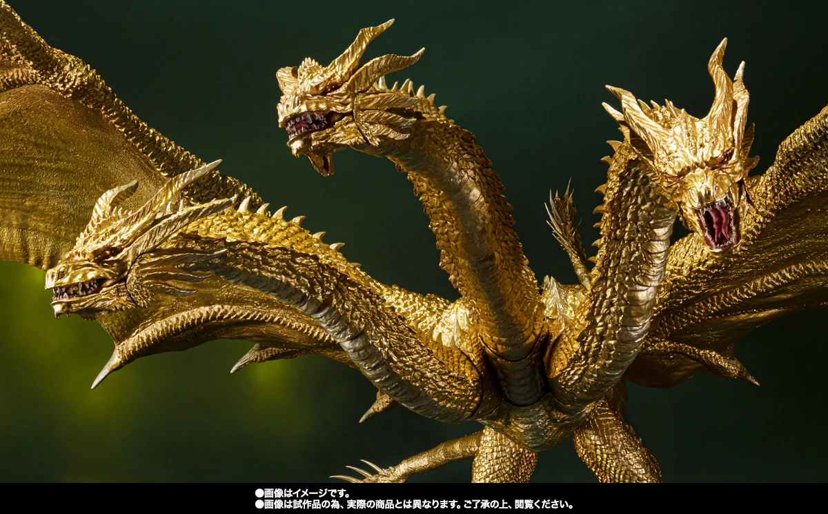 S.H.MonsterArts - King Ghidorah (2019) Special Color Ver. 王者基多拉[特殊色版][魂商店]：圖片 7