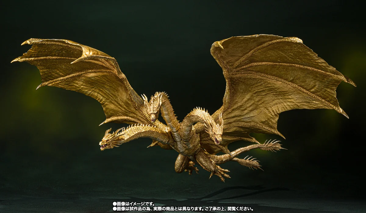 S.H.MonsterArts - King Ghidorah (2019) Special Color Ver. 王者基多拉[特殊色版][魂商店]：圖片 6