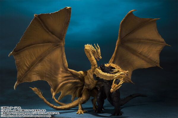 S.H.MonsterArts - King Ghidorah (2019) 王者基多拉：圖片 7