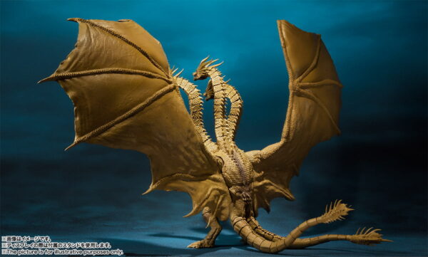 S.H.MonsterArts - King Ghidorah (2019) 王者基多拉：圖片 4