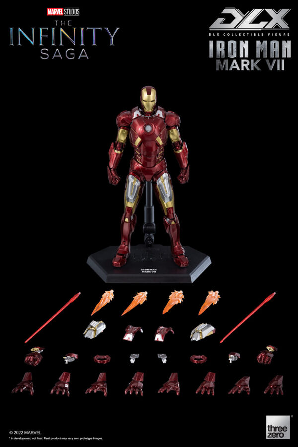 The Infinity Saga DLX Iron Man Mark 7 鋼鐵人 Mk 7：圖片 18