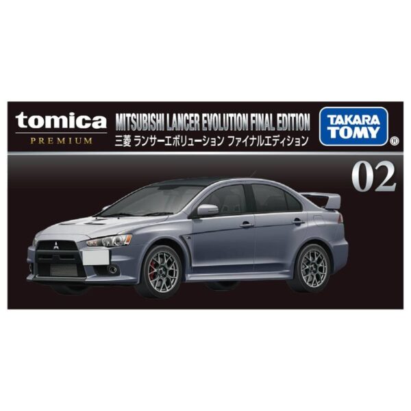 Tomica Premium 002 - Mitsubishi Lancer Evlution Final Edition (1/61)