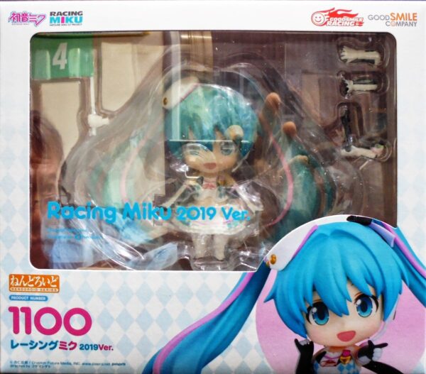 黏土人 1100 《初音未來GT計畫》RACING MIKU 2019 Ver. 賽車初音