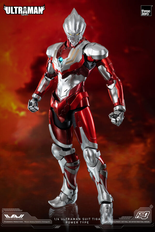 FigZero Ultraman Suit Tiga Power Type (1/6) 超人力霸王裝甲 迪卡 力量型 [動畫版]：圖片 4