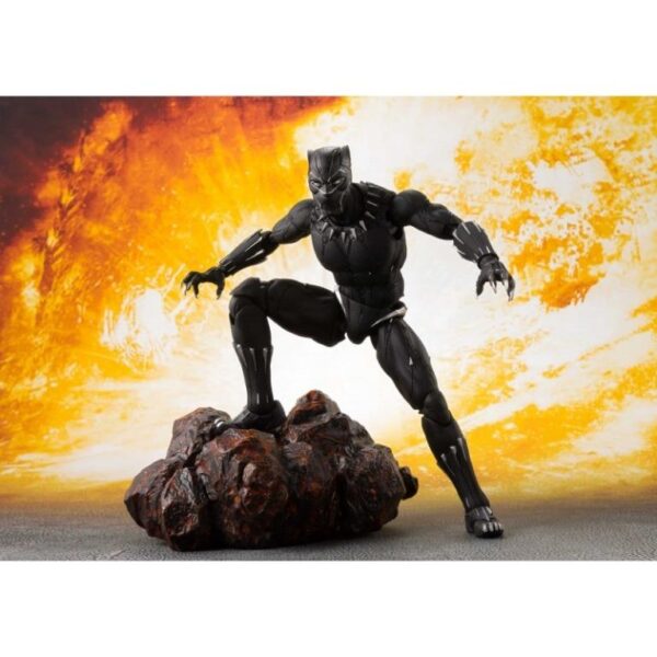 S.H.Figuarts - Black Panther [Avengers - Infinity War] & Tamashii Effect Rock 黑豹 & 岩石配件套組 [魂商店]：圖片 8