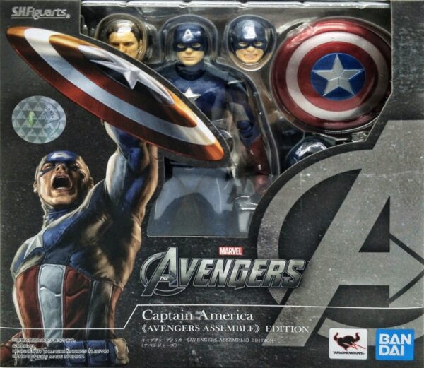 S.H.Figuarts - Captain America [Avengers Assemble Edition] [Avengers] 美國隊長 [魂商店]