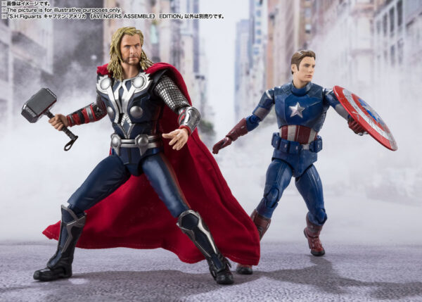 S.H.Figuarts - Captain America [Avengers Assemble Edition] [Avengers] 美國隊長 [魂商店]：圖片 6