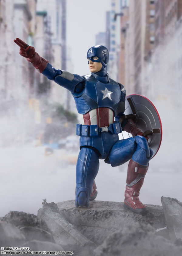 S.H.Figuarts - Captain America [Avengers Assemble Edition] [Avengers] 美國隊長 [魂商店]：圖片 4