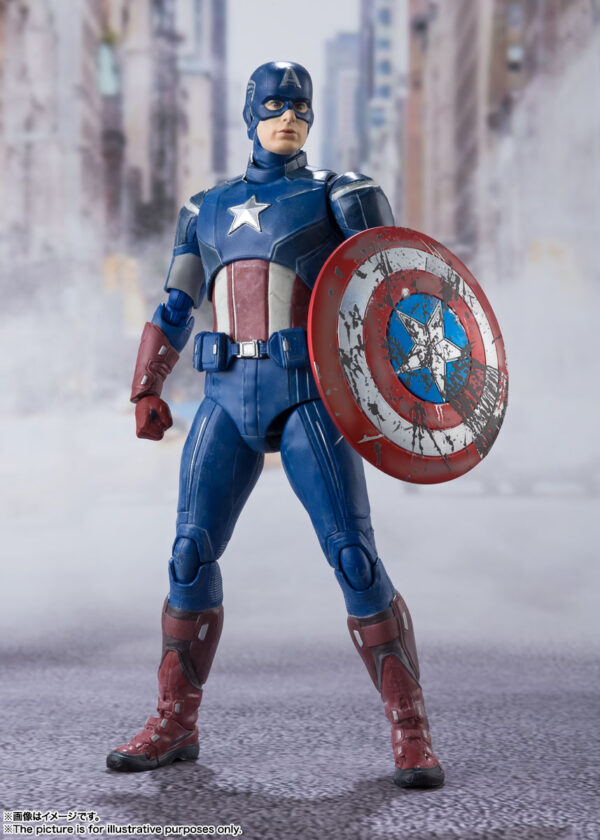 S.H.Figuarts - Captain America [Avengers Assemble Edition] [Avengers] 美國隊長 [魂商店]：圖片 2