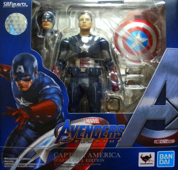 S.H.Figuarts - Captain America [CAP VS. CAP Edition] [Avengers: Endgame] 美國隊長 [魂商店]