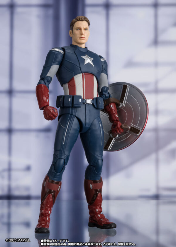 S.H.Figuarts - Captain America [CAP VS. CAP Edition] [Avengers: Endgame] 美國隊長 [魂商店]：圖片 2