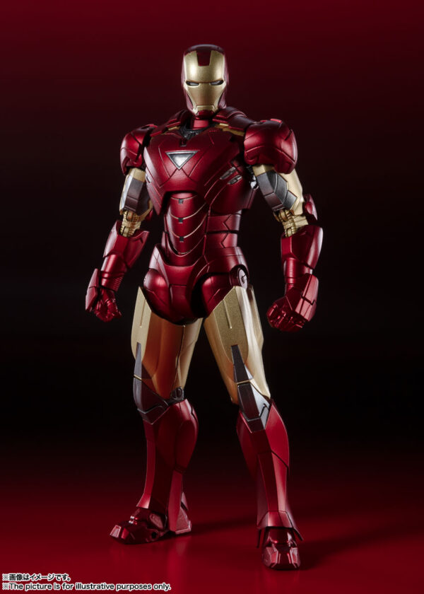 S.H.Figuarts - Iron Man Mk. 6 [Battle Damage Edition] [Avengers] 鋼鐵人 Mk. 6 [魂商店]：圖片 2