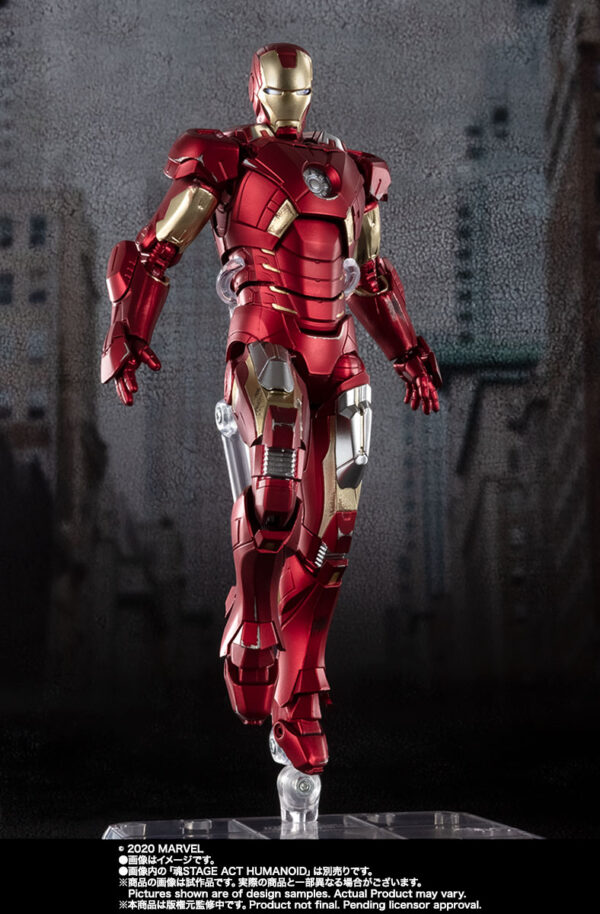 S.H.Figuarts - Iron Man Mk. 7 [Avengers Assemble Edition] [Avengers: Endgame] 鋼鐵人 Mk. 7 [魂商店]：圖片 6