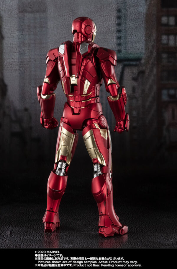 S.H.Figuarts - Iron Man Mk. 7 [Avengers Assemble Edition] [Avengers: Endgame] 鋼鐵人 Mk. 7 [魂商店]：圖片 5