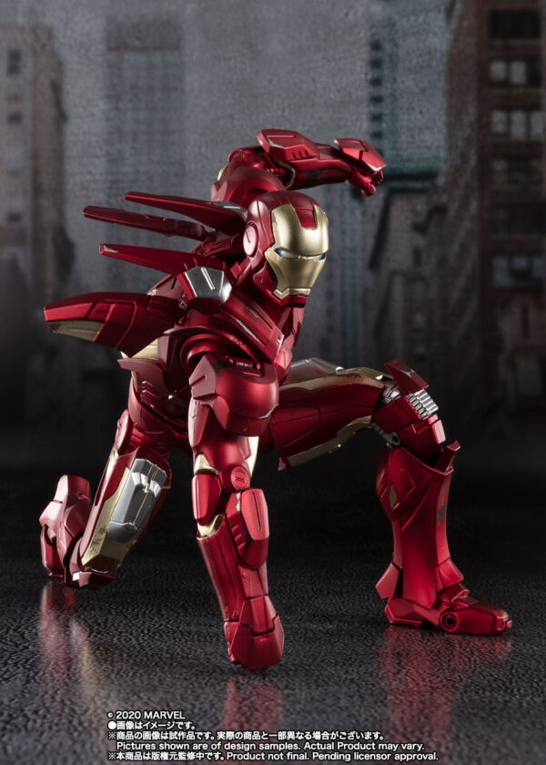 S.H.Figuarts - Iron Man Mk. 7 [Avengers Assemble Edition] [Avengers: Endgame] 鋼鐵人 Mk. 7 [魂商店]：圖片 2