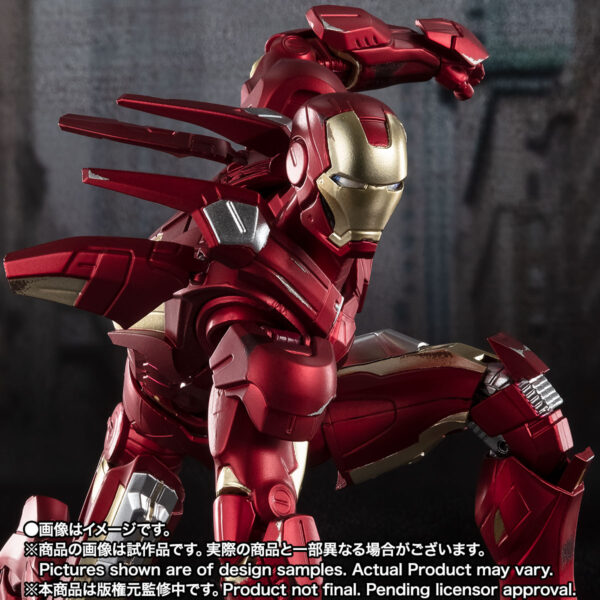 S.H.Figuarts - Iron Man Mk. 7 [Avengers Assemble Edition] [Avengers: Endgame] 鋼鐵人 Mk. 7 [魂商店]：圖片 3