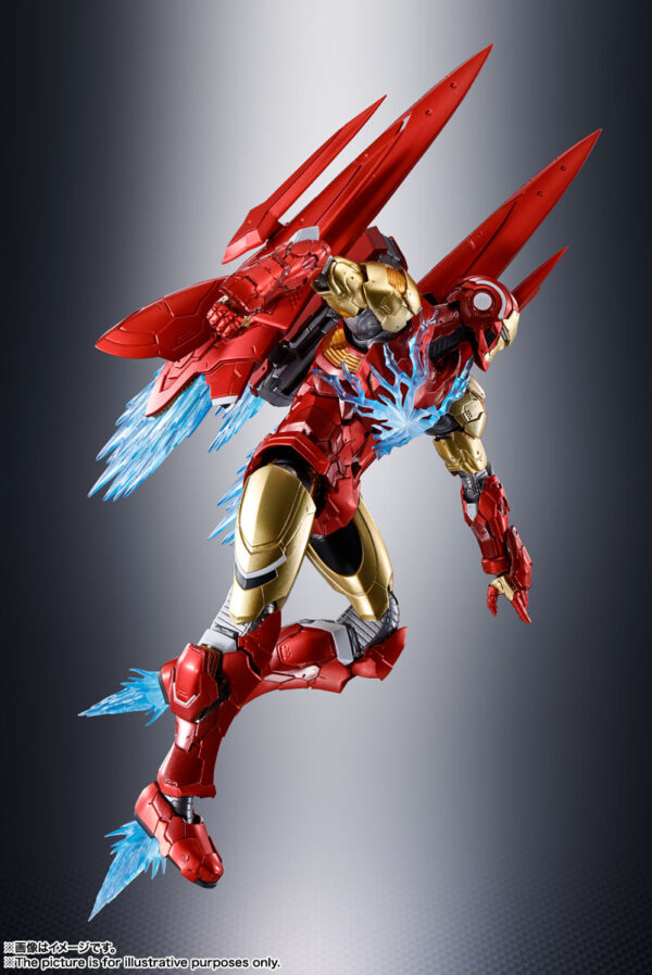 S.H.Figuarts - Iron Man [TECH-ON Avengers] 鋼鐵人 [魂商店]：圖片 6