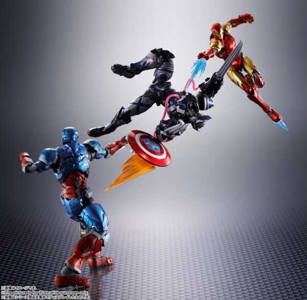 S.H.Figuarts - Venom Symbiote Wolverine (TECH-ON AVENGERS) 猛毒共生體金鋼狼 [魂商店]：圖片 13