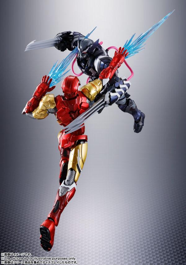 S.H.Figuarts - Venom Symbiote Wolverine (TECH-ON AVENGERS) 猛毒共生體金鋼狼 [魂商店]：圖片 11