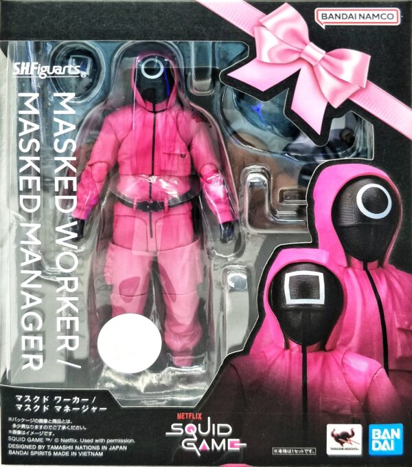 S.H.Figuarts - 《NETFLIX SQUID GAME》Masked Worker / Masker Manager 魷魚遊戲 ○□面具人 & 管理人