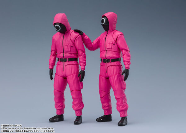 S.H.Figuarts - 《NETFLIX SQUID GAME》Masked Worker / Masker Manager 魷魚遊戲 ○□面具人 & 管理人：圖片 8