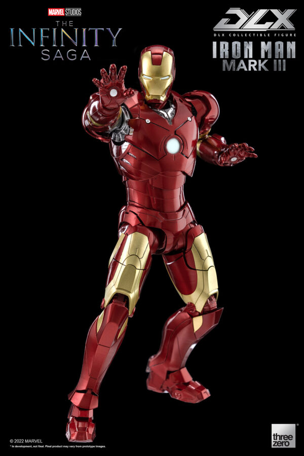 The Infinity Saga DLX Iron Man Mark 3 鋼鐵人 Mk 3：圖片 6