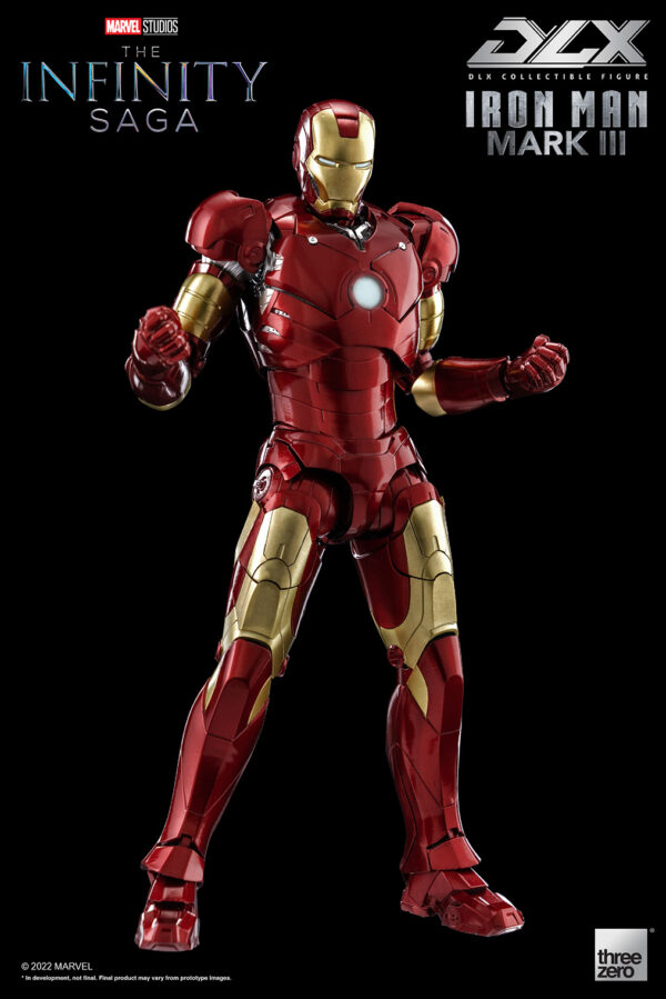 The Infinity Saga DLX Iron Man Mark 3 鋼鐵人 Mk 3：圖片 4