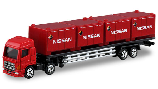 Tomica 144 - Hino Profia Trainer/Nissan Container：圖片 2