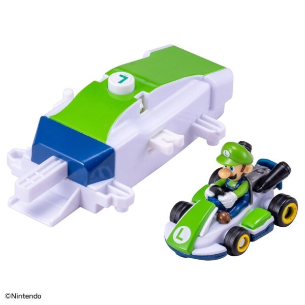 Drift Tomica Mariokart  - Drift Starter Set Luigi & Standard Kart 路易吉小汽車[附發射器]：圖片 2