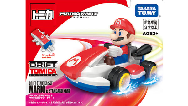 Drift Tomica Mariokart - Drift Starter Set Mario & Standard Kart 瑪利歐小汽車[附發射器]