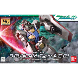 HG-G00-45 GN-000 0 Gundam Type A.C.D. (1/144) 0鋼彈 實戰配備型