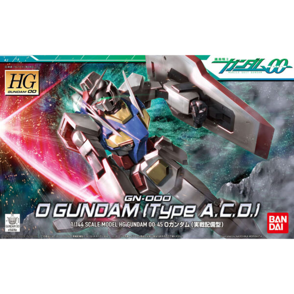 HG-G00-45 GN-000 0 Gundam Type A.C.D. (1/144) 0鋼彈 實戰配備型