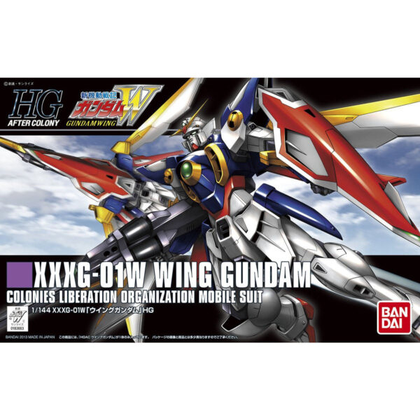 HGAC-162 - XXXG-01W Wing Gundam (1/144) 飛翼鋼彈