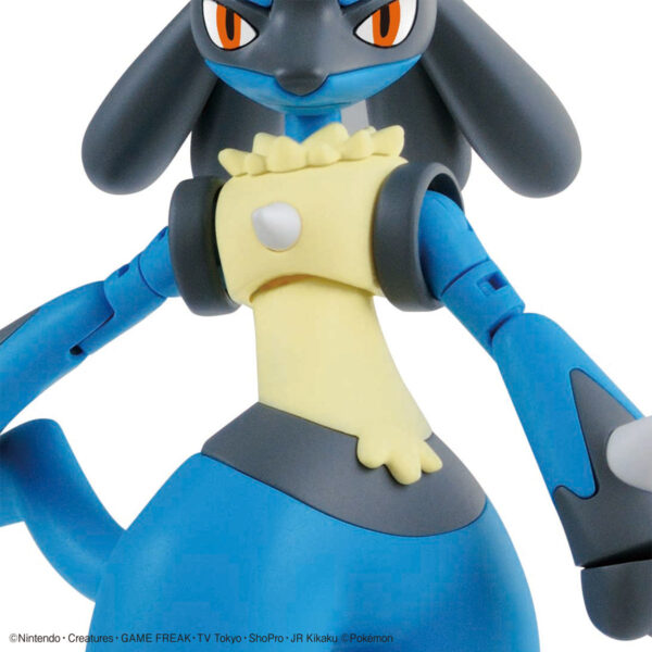 Pokémon Plamo Collection Selection 044 - リオル＆ルカリオ 利歐路 & 路卡利歐：圖片 8