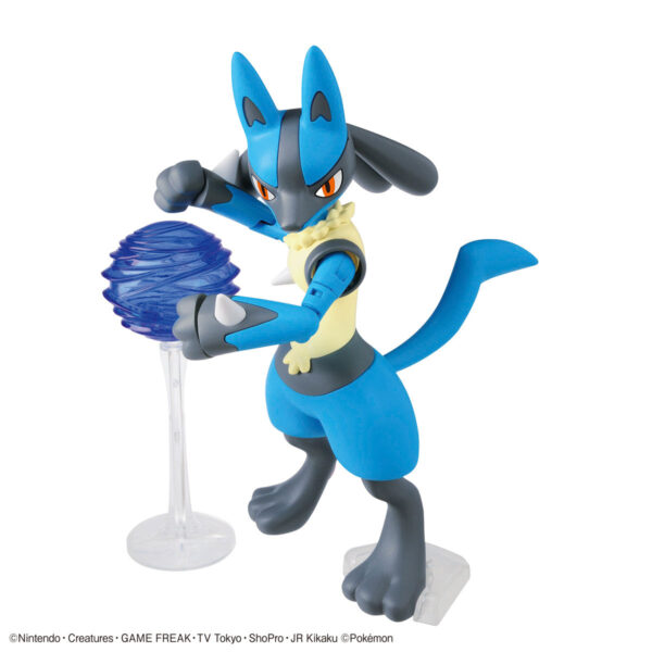 Pokémon Plamo Collection Selection 044 - リオル＆ルカリオ 利歐路 & 路卡利歐：圖片 7
