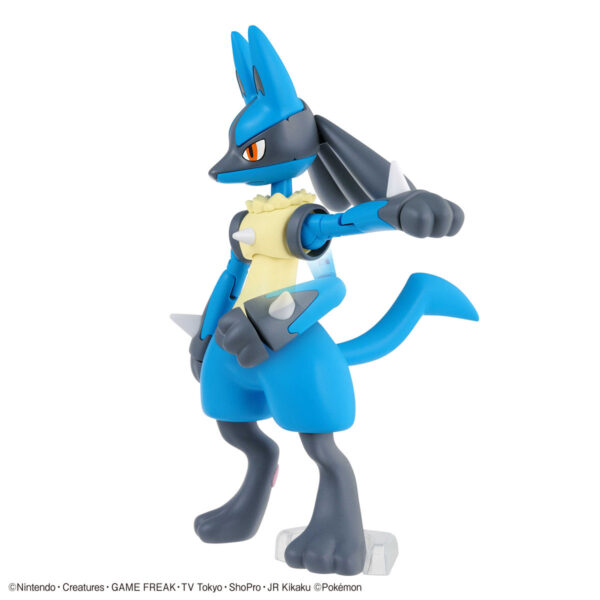 Pokémon Plamo Collection Selection 044 - リオル＆ルカリオ 利歐路 & 路卡利歐：圖片 6