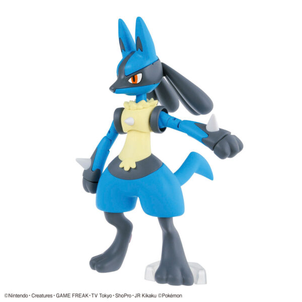 Pokémon Plamo Collection Selection 044 - リオル＆ルカリオ 利歐路 & 路卡利歐：圖片 4