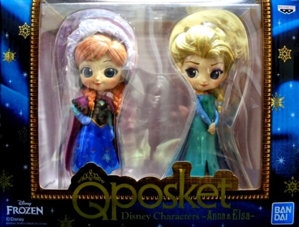 QPosket - Disney Characters - Anna & Elsa [Frozen] 冰雪奇緣 安娜與艾莎 套組