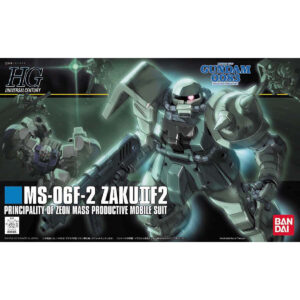 HGUC-105 MS-06F-2 Zaku II F2 (1/144) F2 薩克 II [吉翁軍式樣]