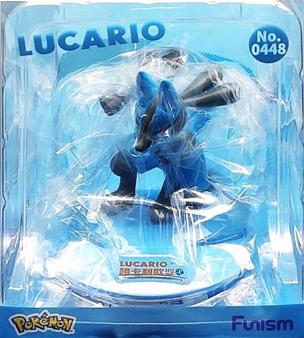 Pokemon Small Figure 0448 - Lucario 路卡利歐