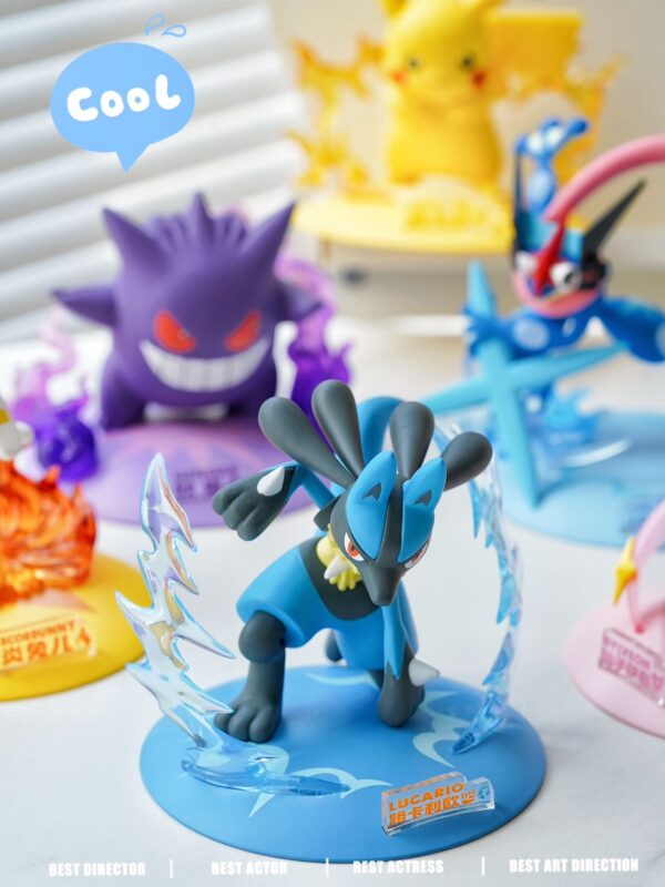 Pokemon Small Figure 0448 - Lucario 路卡利歐：圖片 4