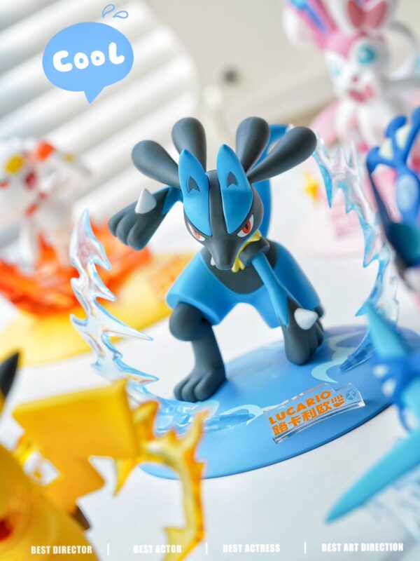 Pokemon Small Figure 0448 - Lucario 路卡利歐：圖片 3