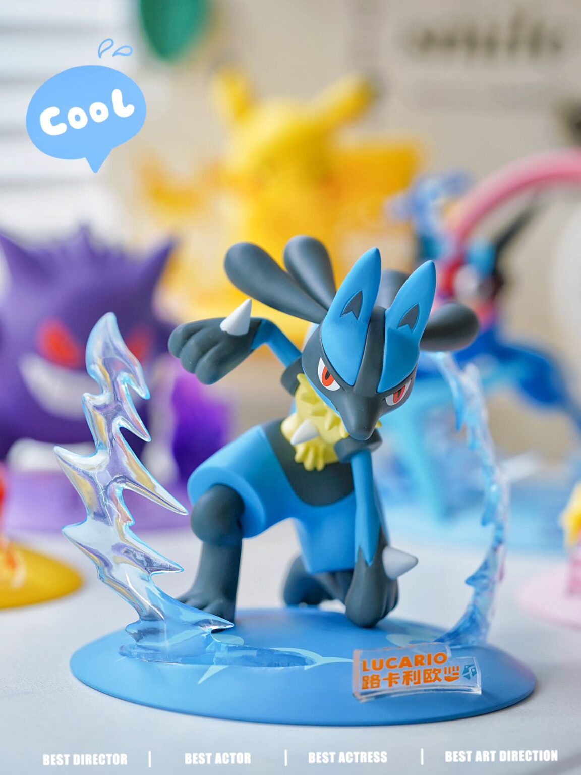 Pokemon Small Figure 0448 – Lucario 路卡利歐 | ToyMahodo 玩具魔法堂