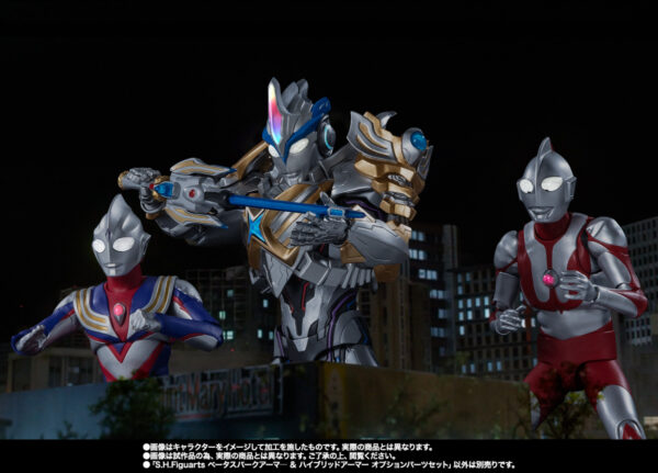 S.H.Figuarts - Beta Spark Armor & Hybrid Armor Option Parts Set (for Ultraman Exceed X) [魂商店]貝塔火花裝甲&混合裝甲：圖片 2