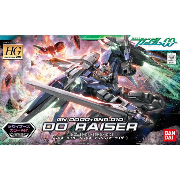 HG-G00-38 GN-0000+GNA-010 00 Raiser[Designers Color Ver.] (1/144) 00鋼彈強化模組 [設計家版]